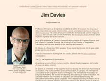 Tablet Screenshot of jimdavies.org